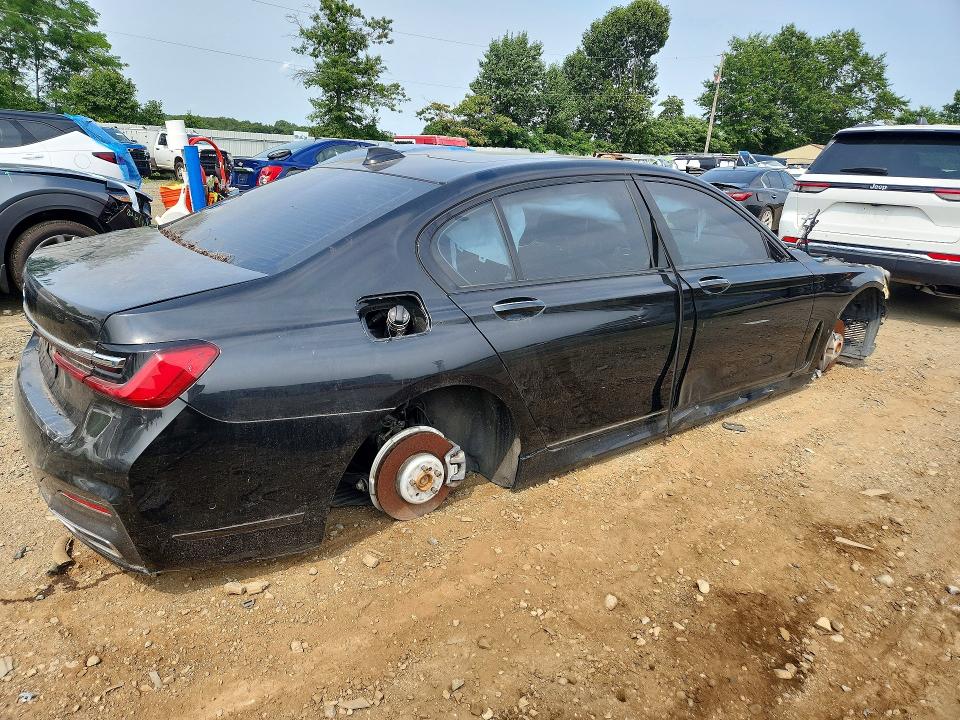 65376326 :رقم المزاد ، WBA7T4C0XLGG62785 vin ، 2020 Bmw 740 مزاد بيع