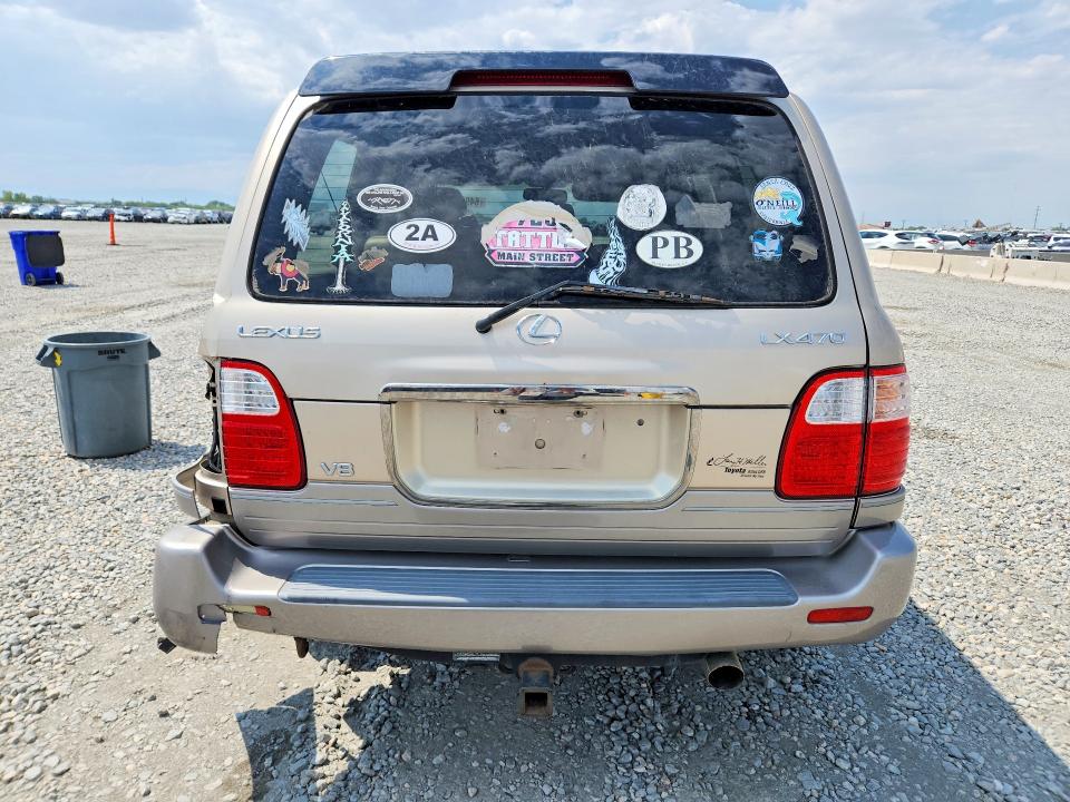 1998 Lexus Lx მანქანა იყიდება აუქციონზე, vin: JT6HT00W6W0021871, აუქციონის ნომერი: 64922456