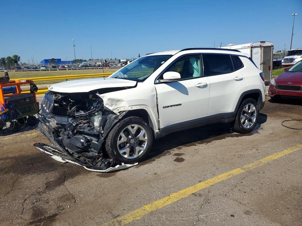 2020 Jeep Compass მანქანა იყიდება აუქციონზე, vin: 3C4NJDCB3LT221476, აუქციონის ნომერი: 66962676