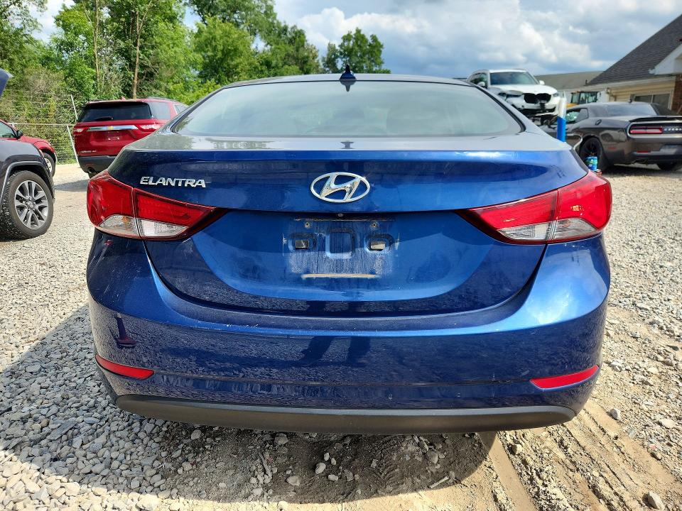 64201586 :رقم المزاد ، 5NPDH4AE8GH691190 vin ، 2016 Hyundai Elantra مزاد بيع