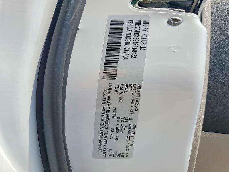 Aukcja sprzedaży 2024 Chrysler Pacifica, vin: 2C4RC1BG6RR149482, numer aukcji: 63674586