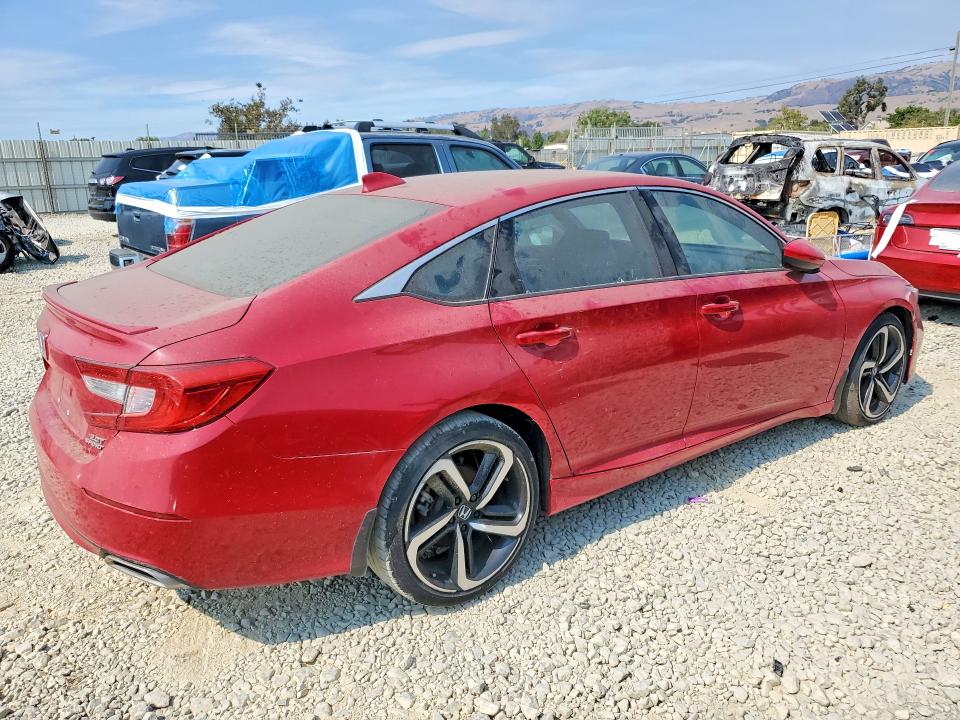 2020 Honda Accord მანქანა იყიდება აუქციონზე, vin: 1HGCV2F30LA015142, აუქციონის ნომერი: 64814106