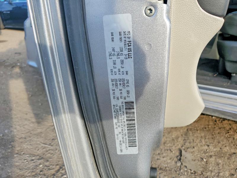 Продаж на аукціоні авто 2019 Dodge Grand Caravan, vin: 2C4RDGCG2KR656402, номер лоту: 66205586