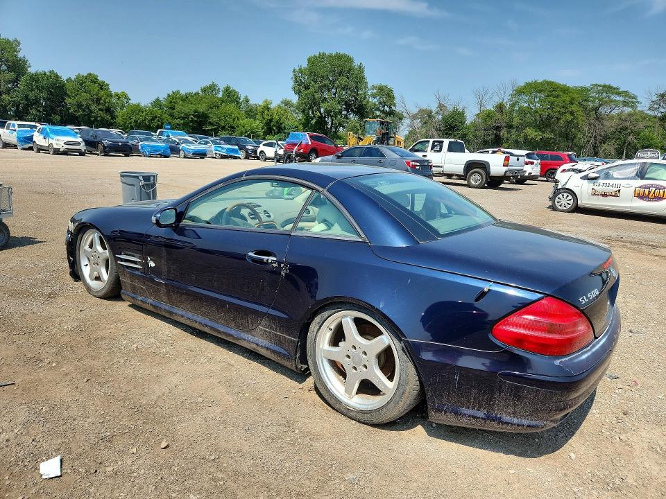 Продаж на аукціоні авто 2003 Mercedes-benz Sl, vin: WDBSK75F53F035609, номер лоту: 64663006