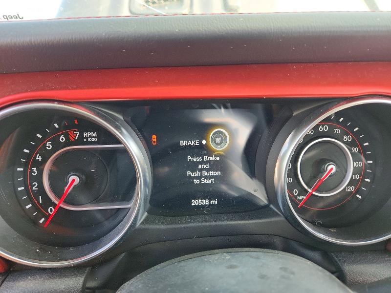 64654586 :رقم المزاد ، 1C6JJTBG3NL174896 vin ، 2022 Jeep Gladiator مزاد بيع