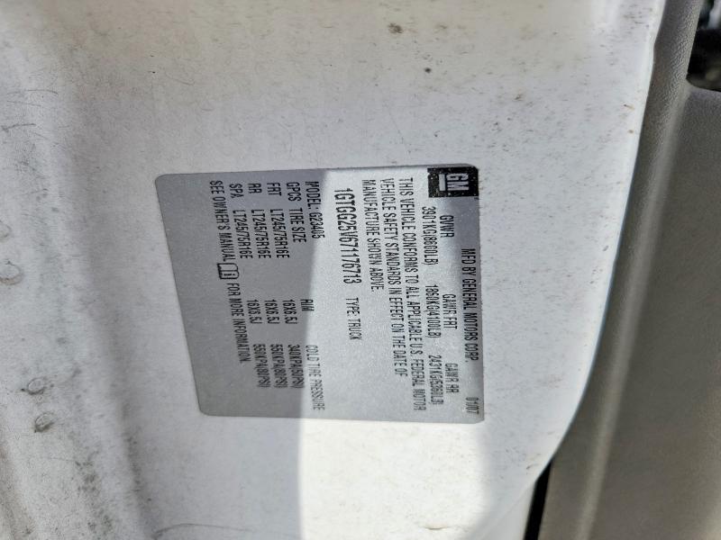 Aukcja sprzedaży 2007 Gmc Savana, vin: 1GTGG25V671176713, numer aukcji: 64993836