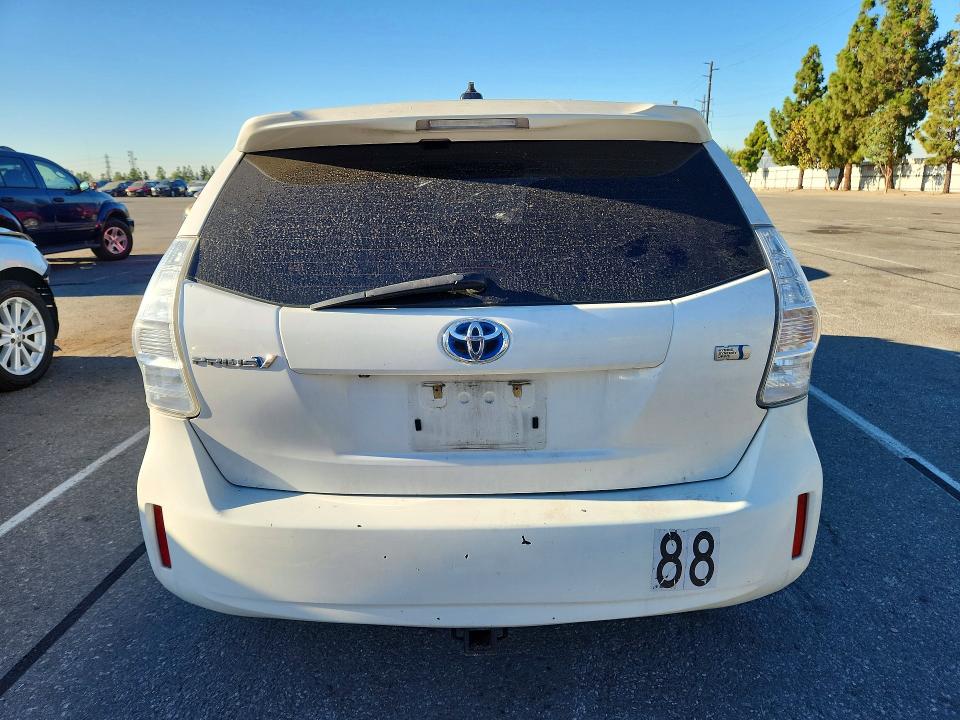 2012 Toyota Prius V მანქანა იყიდება აუქციონზე, vin: JTDZN3EU8C3045051, აუქციონის ნომერი: 64840416