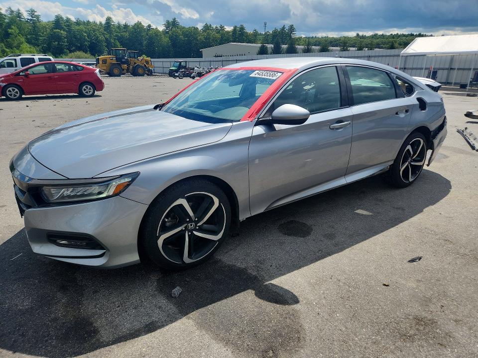 2018 Honda Accord მანქანა იყიდება აუქციონზე, vin: 1HGCV1F30JA061643, აუქციონის ნომერი: 64535586