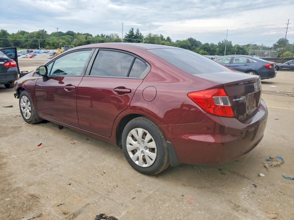 2012 Honda Civic მანქანა იყიდება აუქციონზე, vin: 19XFB2F56CE064333, აუქციონის ნომერი: 65721276
