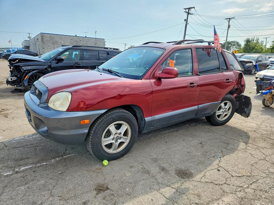 67129056 :رقم المزاد ، KM8SC13E84U700078 vin ، 2004 Hyundai Santa Fe مزاد بيع