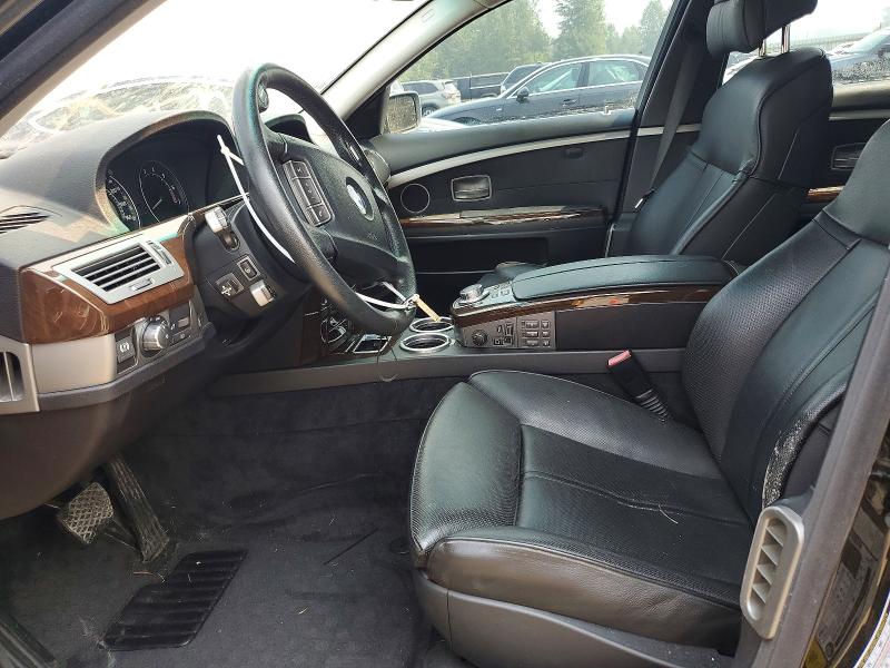 2007 Bmw 750 მანქანა იყიდება აუქციონზე, vin: WBAHN83597DT66565, აუქციონის ნომერი: 63806296