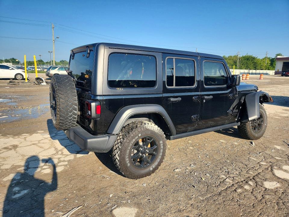 66131116 :رقم المزاد ، 1C4HJXDG0MW851248 vin ، 2021 Jeep Wrangler Unlimited مزاد بيع
