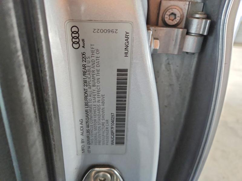 Aukcja sprzedaży 2015 Audi A3, vin: WAUCJGFF7F1040297, numer aukcji: 66228256