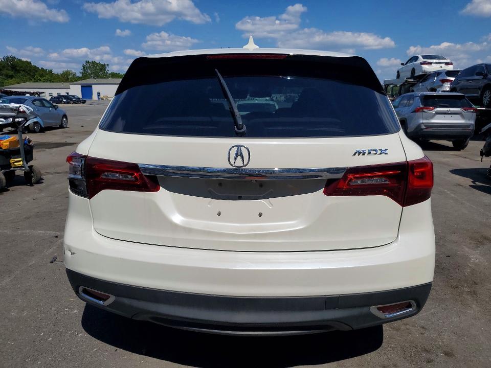 65729706 :رقم المزاد ، 5FRYD3H28EB005999 vin ، 2014 Acura Mdx مزاد بيع