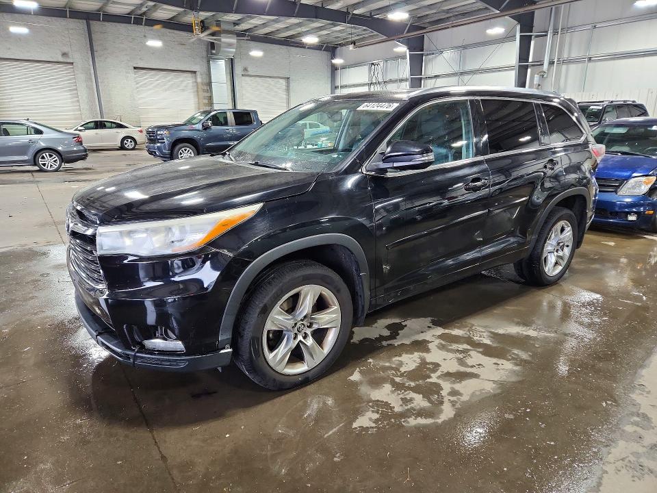 2016 Toyota Highlander მანქანა იყიდება აუქციონზე, vin: 5TDDKRFH4GS238034, აუქციონის ნომერი: 64124476