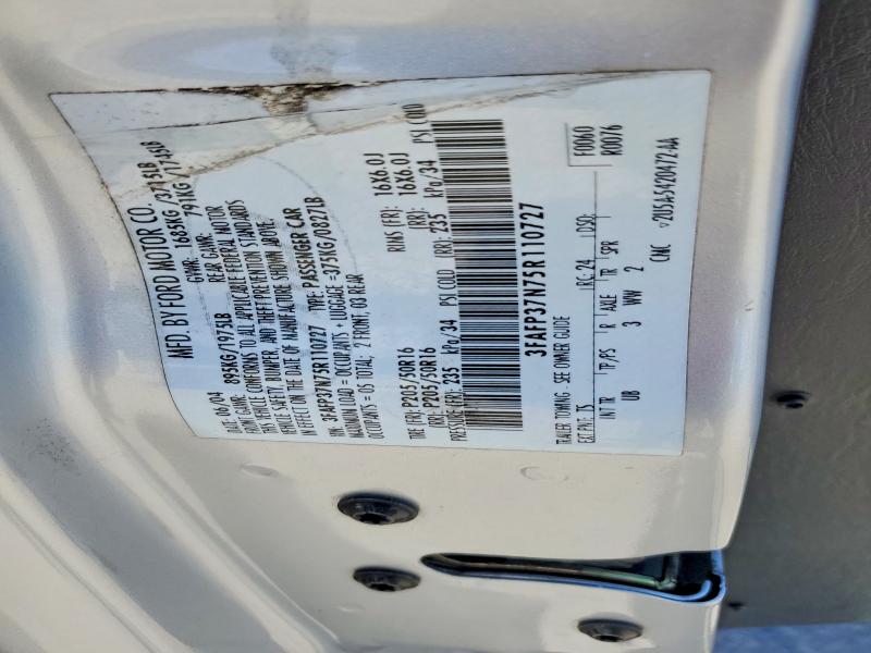66646666 :رقم المزاد ، 3FAFP37N75R110727 vin ، 2005 Ford Focus مزاد بيع
