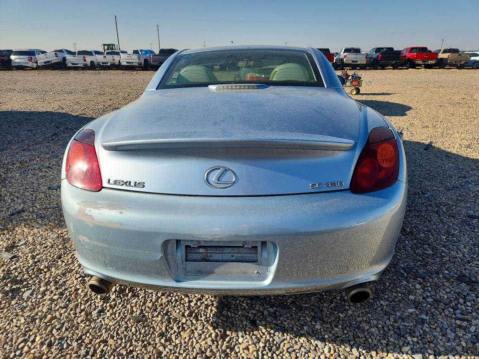 Aukcja sprzedaży 2004 Lexus Sc, vin: JTHFN48Y340050862, numer aukcji: 63501646