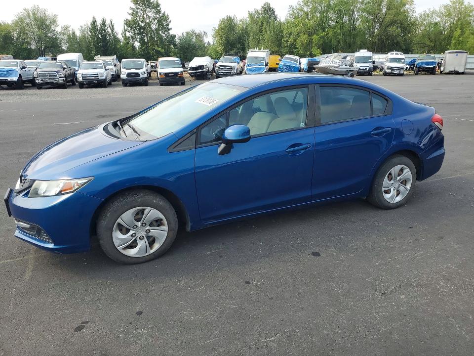 Продаж на аукціоні авто 2013 Honda Civic, vin: 19XFB2F54DE289285, номер лоту: 65128136