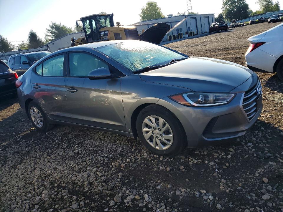 2017 Hyundai Elantra მანქანა იყიდება აუქციონზე, vin: KMHD74LF8HU127616, აუქციონის ნომერი: 66055496