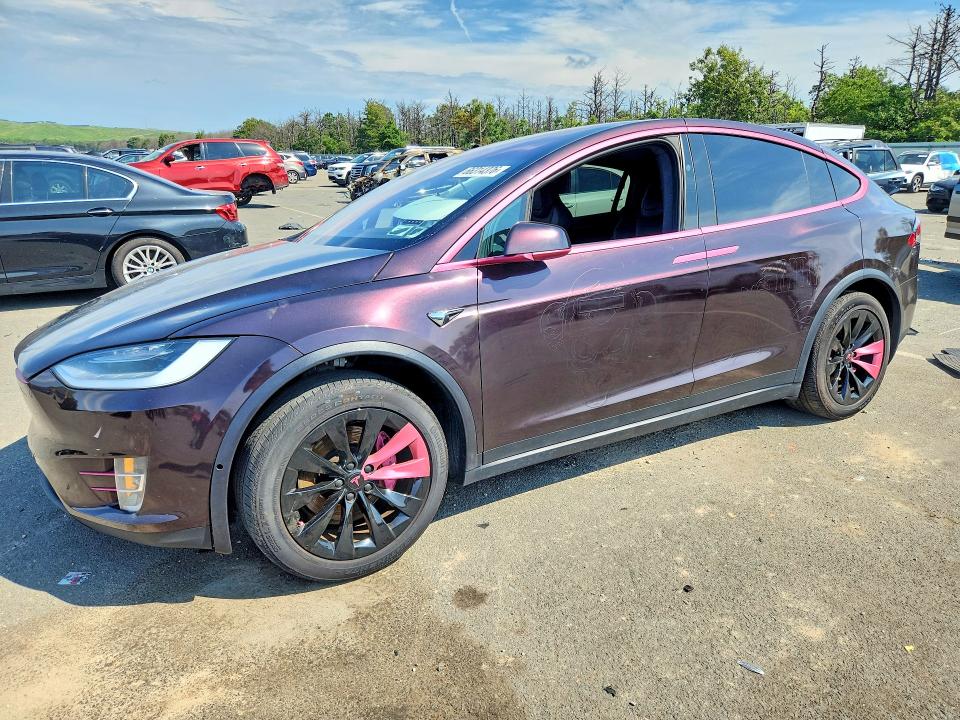 66314376 :رقم المزاد ، 5YJXCDE25KF187778 vin ، 2019 Tesla Model X مزاد بيع