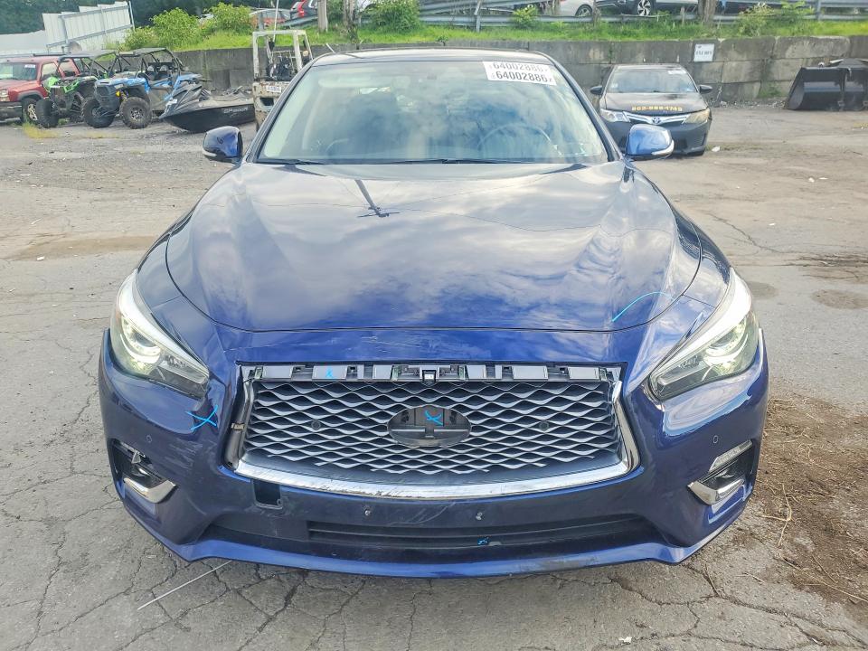 64002886 :رقم المزاد ، JN1EV7BR4NM341478 vin ، 2022 Infiniti Q50 مزاد بيع