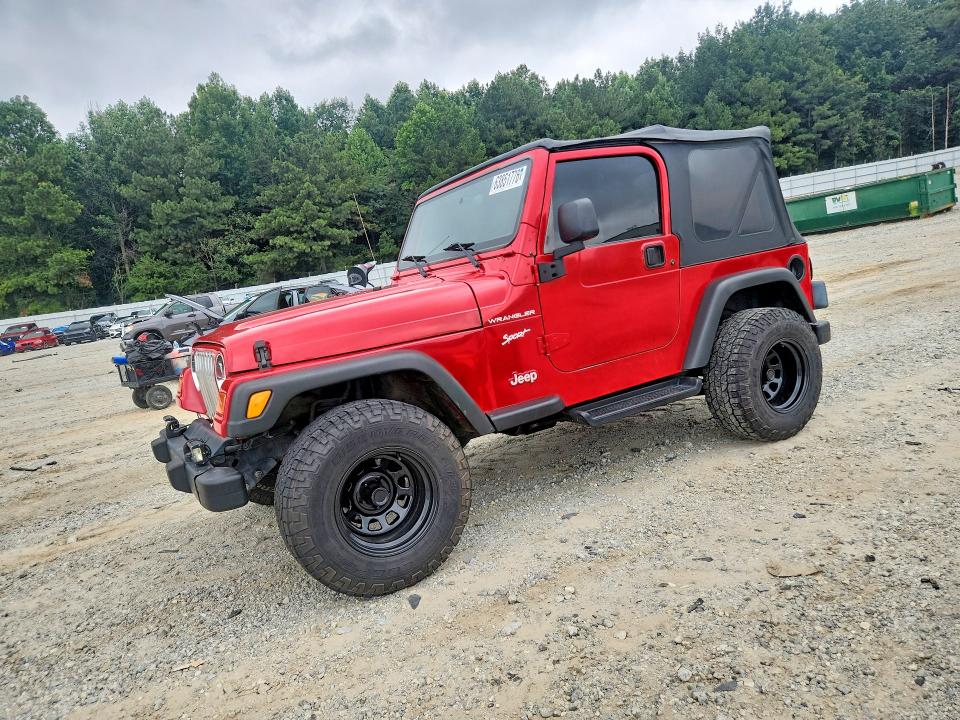 Продажа на аукционе авто 2002 Jeep Wrangler / Tj, vin: 1J4FA49S32P734154, номер лота: 63851776