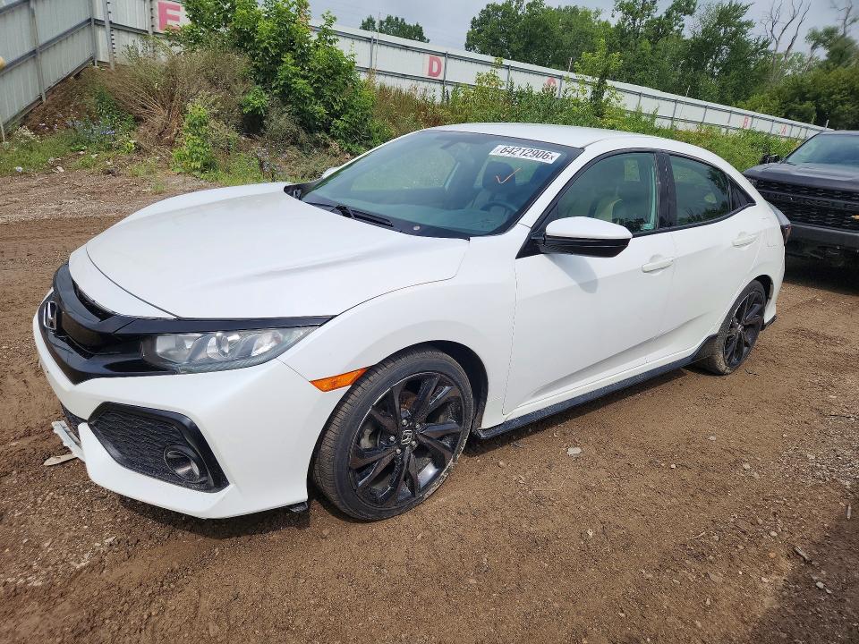 Продажа на аукционе авто 2018 Honda Civic, vin: SHHFK7H40JU221054, номер лота: 64212906