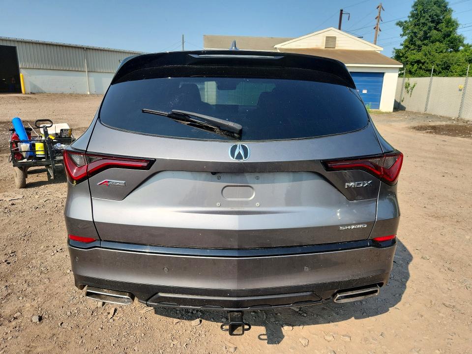 63563246 :رقم المزاد ، 5J8YE1H00NL016351 vin ، 2022 Acura Mdx مزاد بيع