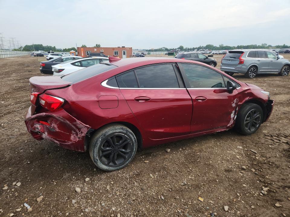 64028396 :رقم المزاد ، 1G1BE5SM2K7125432 vin ، 2019 Chevrolet Cruze مزاد بيع