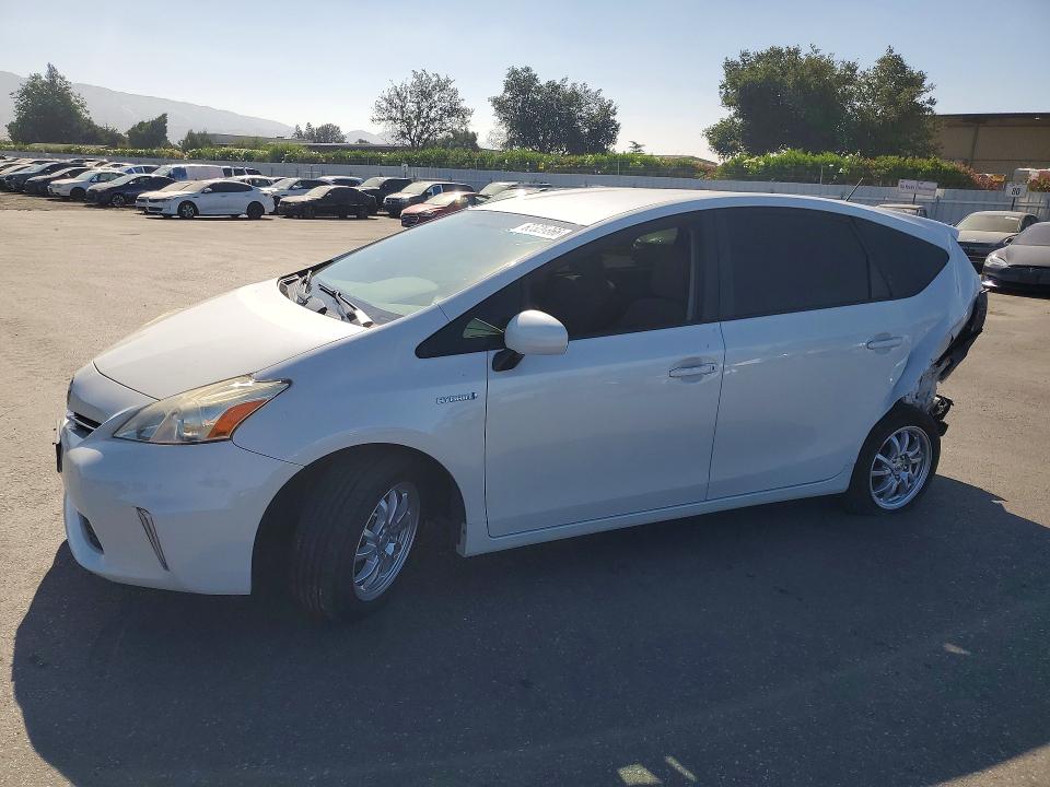 2012 Toyota Prius V მანქანა იყიდება აუქციონზე, vin: JTDZN3EUXC3134684, აუქციონის ნომერი: 63320866