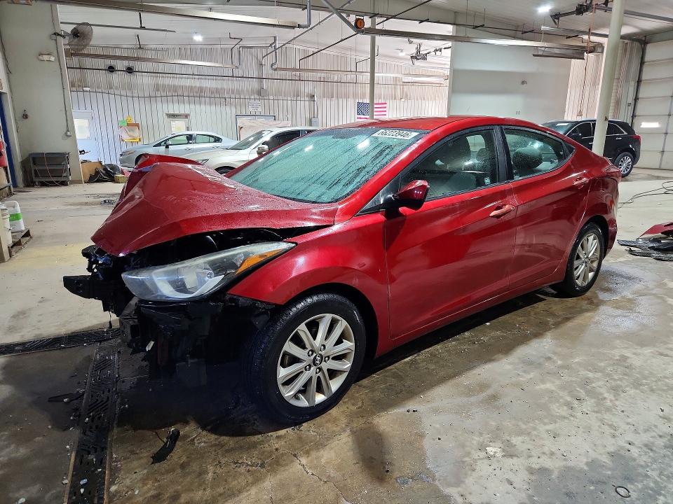 Продажа на аукционе авто 2014 Hyundai Elantra, vin: 5NPDH4AEXEH539148, номер лота: 66223946