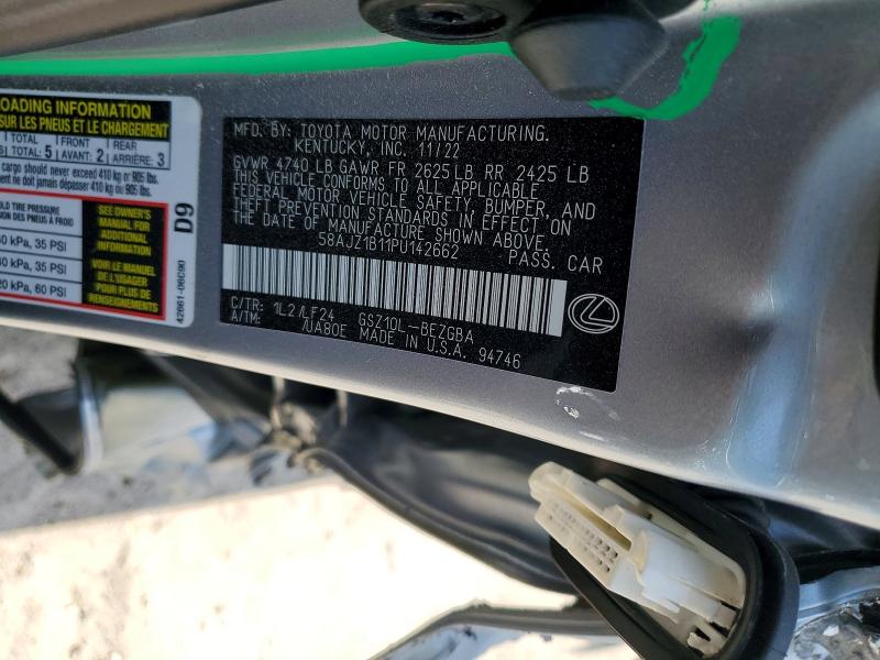 Aukcja sprzedaży 2023 Lexus Es, vin: 58AJZ1B11PU142662, numer aukcji: 63348996