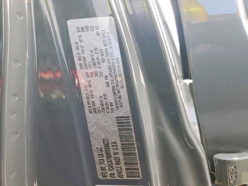 Продаж на аукціоні авто 2021 Jeep Wrangler Unlimited, vin: 1C4HJXFN5MW684221, номер лоту: 66188446