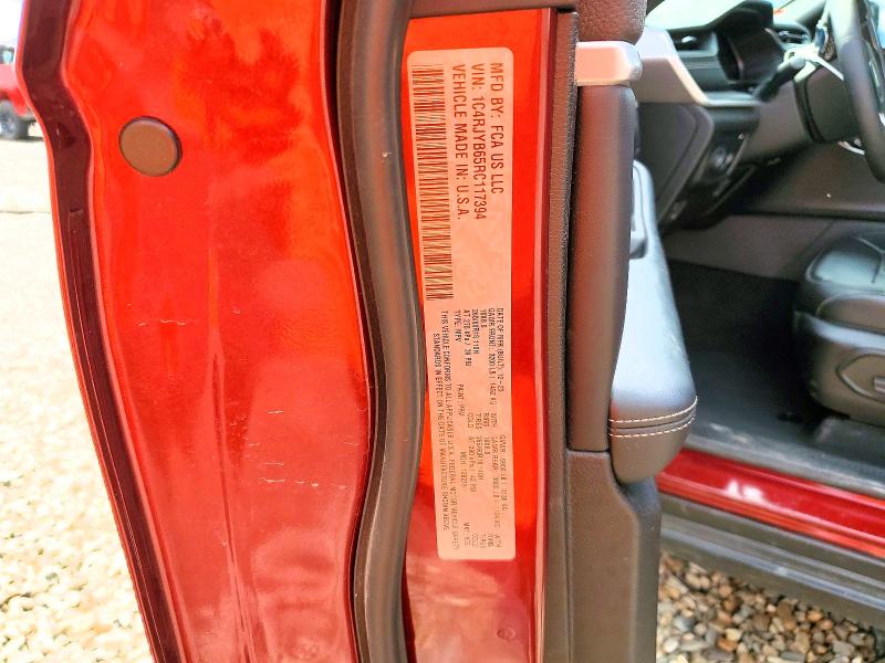 65016736 :رقم المزاد ، 1C4RJYB65RC117394 vin ، 2024 Jeep Grand Cherokee مزاد بيع