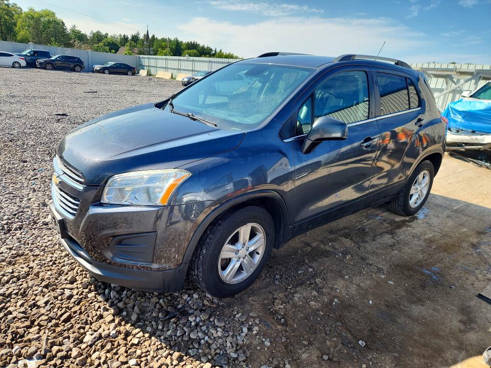 66122016 :رقم المزاد ، 3GNCJLSB1GL238289 vin ، 2016 Chevrolet Trax مزاد بيع