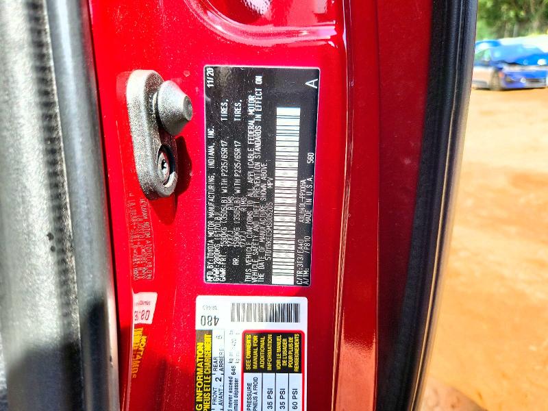 2021 Toyota Sienna მანქანა იყიდება აუქციონზე, vin: 5TDYRKEC5MS005205, აუქციონის ნომერი: 66597786