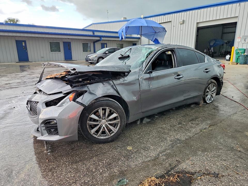 66648116 :رقم المزاد ، JN1BV7AR3EM690233 vin ، 2014 Infiniti Q50 مزاد بيع