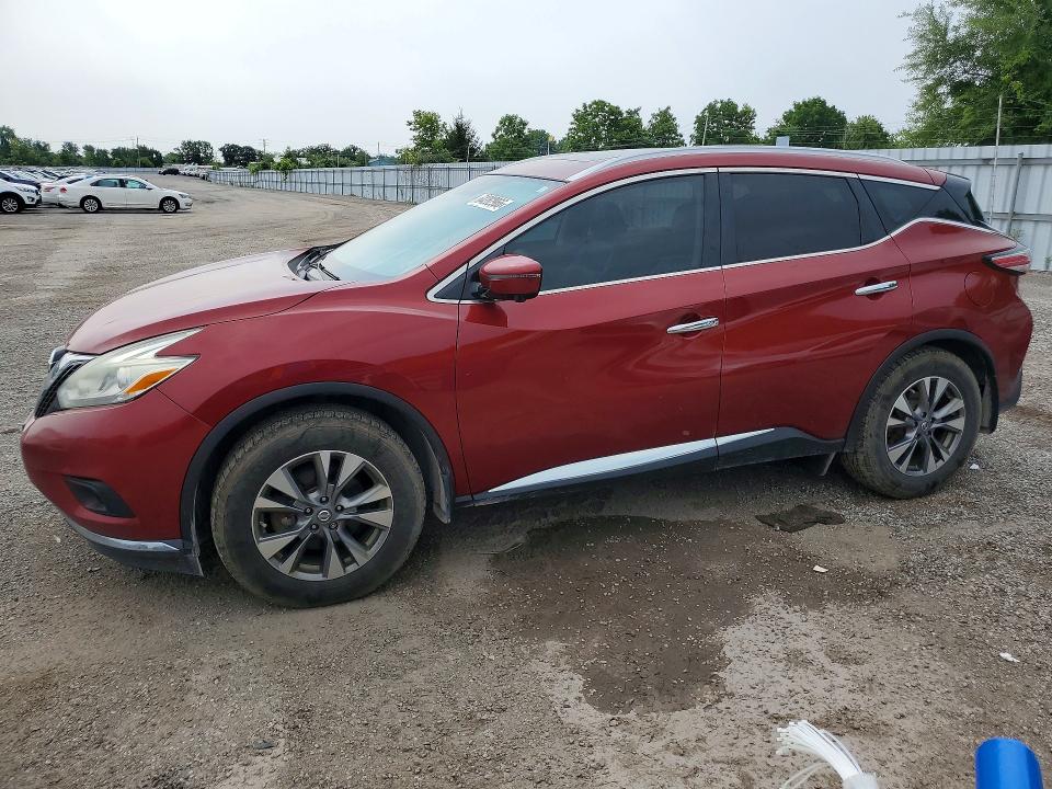 64282966 :رقم المزاد ، 5N1AZ2MH6GN114549 vin ، 2016 Nissan Murano مزاد بيع
