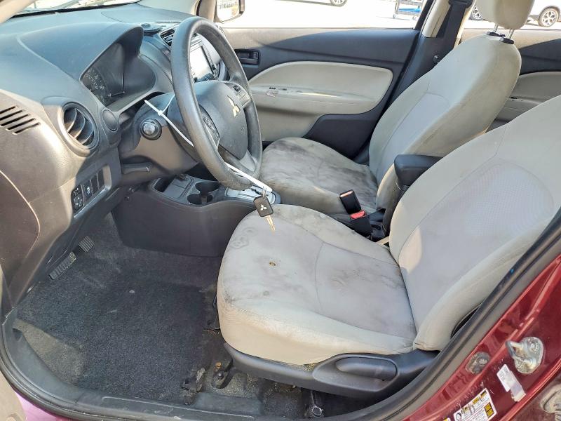 64144056 :رقم المزاد ، ML32F3FJ7KHF03723 vin ، 2019 Mitsubishi Mirage مزاد بيع