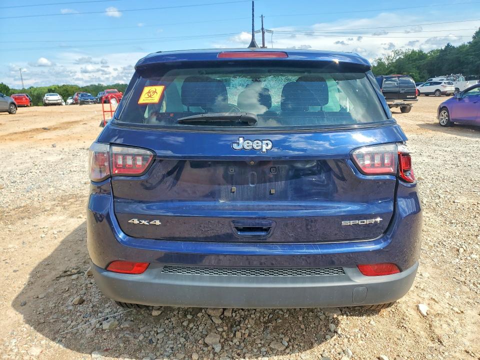 64080006 :رقم المزاد ، 3C4NJDAB7LT208927 vin ، 2020 Jeep Compass مزاد بيع