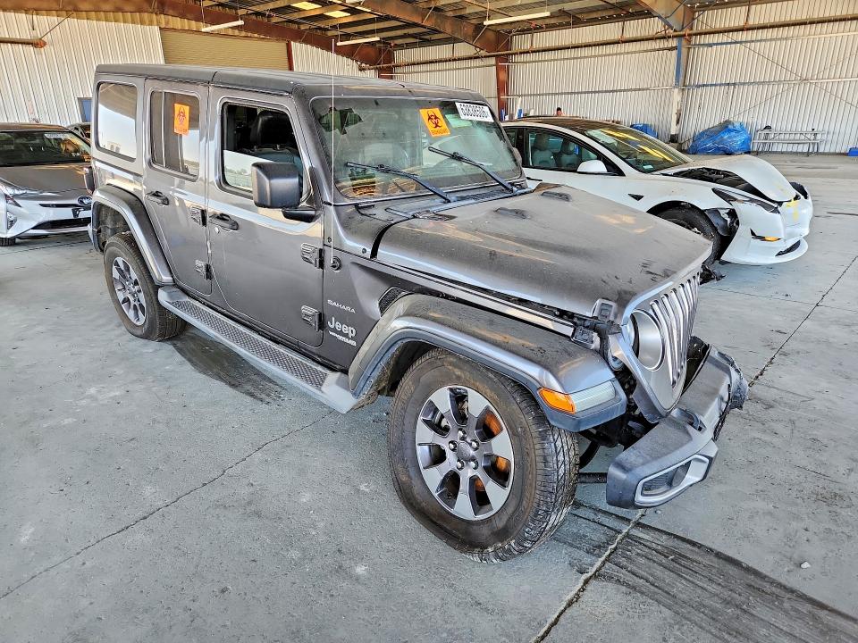 63838506 :رقم المزاد ، 1C4HJXEG9JW146653 vin ، 2018 Jeep Wrangler Unlimited مزاد بيع