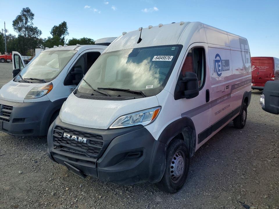 64049576 :رقم المزاد ، 3C6LRVDG1SE557962 vin ، 2025 Ram Promaster 2500 مزاد بيع