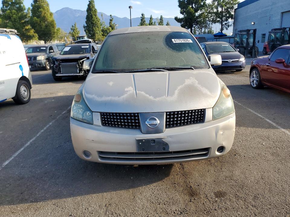Продажа на аукционе авто 2004 Nissan Quest, vin: 5N1BV28U44N342679, номер лота: 61751826