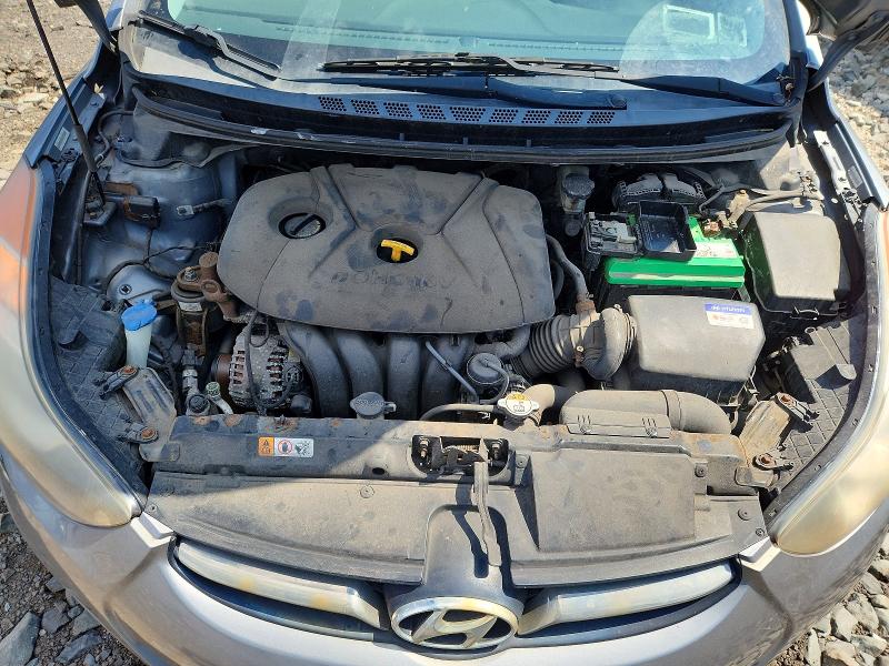 2013 Hyundai Elantra მანქანა იყიდება აუქციონზე, vin: KMHDH4AE3DU703405, აუქციონის ნომერი: 65327866