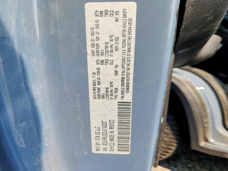 Продаж на аукціоні авто 2020 Ram Promaster 3500, vin: 3C6URVJG2LE142207, номер лоту: 61036746
