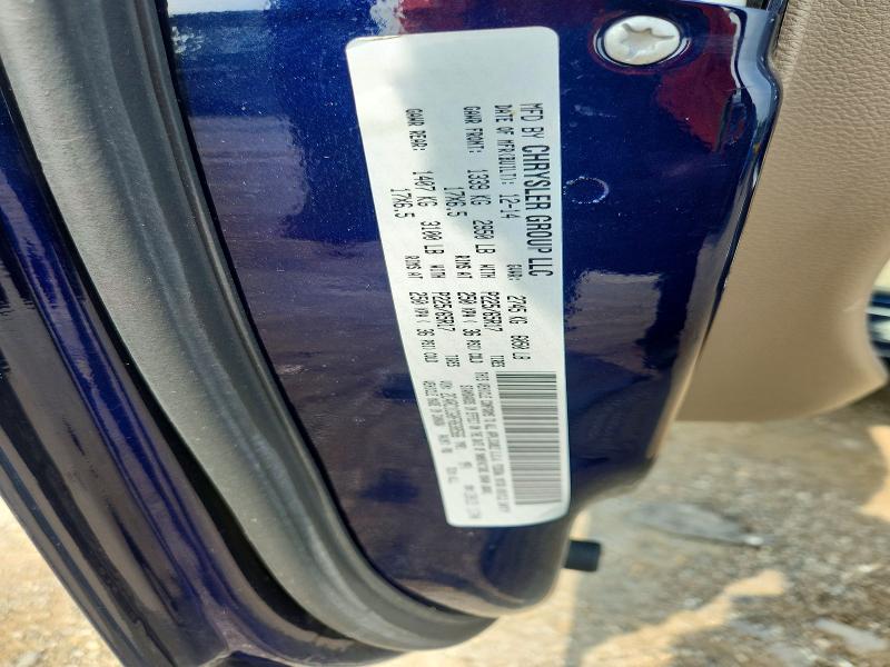 Aukcja sprzedaży 2015 Chrysler Town & Country, vin: 2C4RC1CG0FR638566, numer aukcji: 64726886