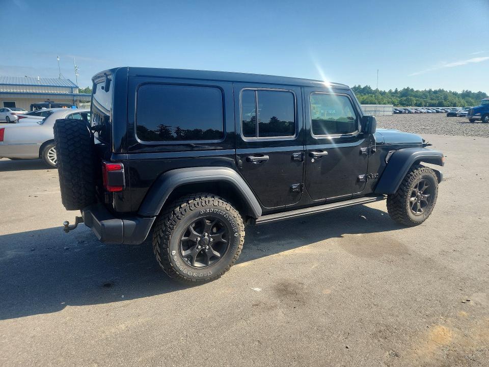 2021 Jeep Wrangler Unlimited მანქანა იყიდება აუქციონზე, vin: 1C4HJXDG4MW536579, აუქციონის ნომერი: 63792306