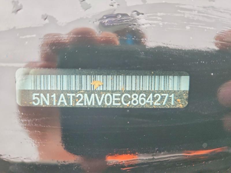 65794006 :رقم المزاد ، 5N1AT2MV0EC864271 vin ، 2014 Nissan Rogue مزاد بيع