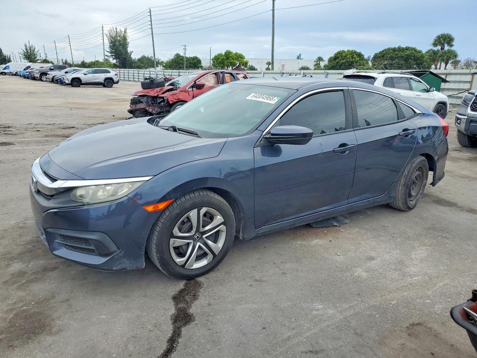 2016 Honda Civic მანქანა იყიდება აუქციონზე, vin: 19XFC2F5XGE050616, აუქციონის ნომერი: 64004966