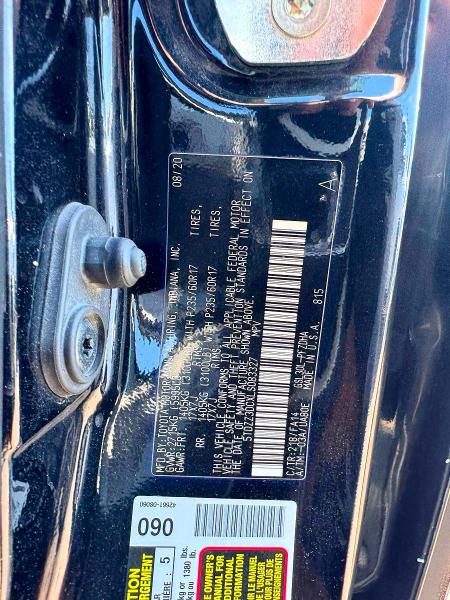65152096 :رقم المزاد ، 5TDZZ3DCXLS083327 vin ، 2020 Toyota Sienna مزاد بيع